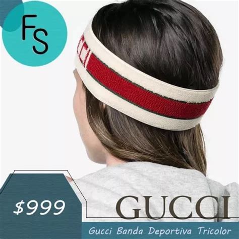 gucci banda tricolore|gucci headbands.